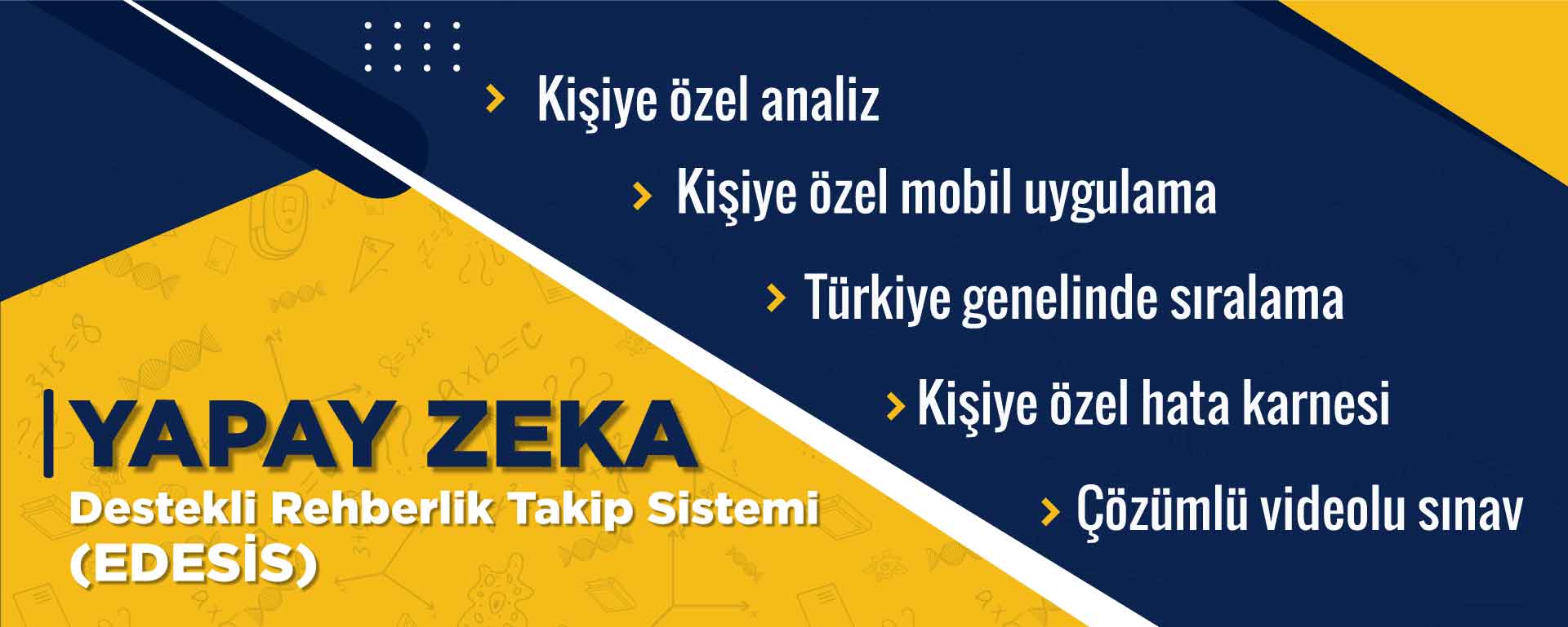 EDESİS Yapay Zeka Destekli Rehberlik Takip Sistemi