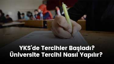 YKS’de Tercihler Başladı?